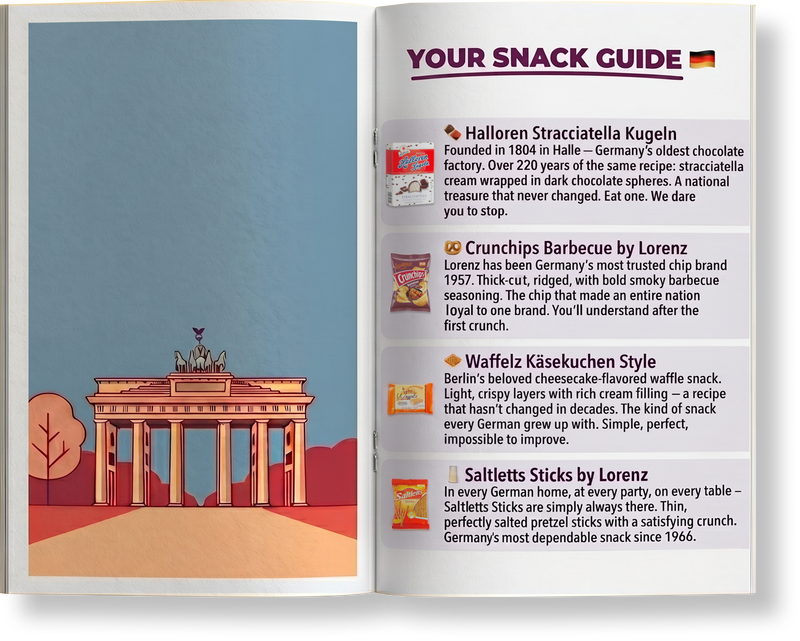Not Just Snacks.